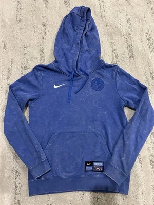 USMNT Fútbol Mujer’s XS Niñas XL Nike Sudadera con Capucha Sudadera Tie Dye Azul Foto 1 de 4