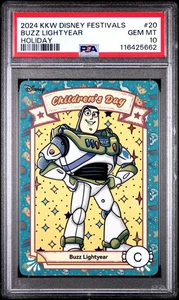 2024 Kakawow Joy Edition Disney Festivals Holiday Buzz Lightyear #20 PSA 10  - Picture 1 of 2