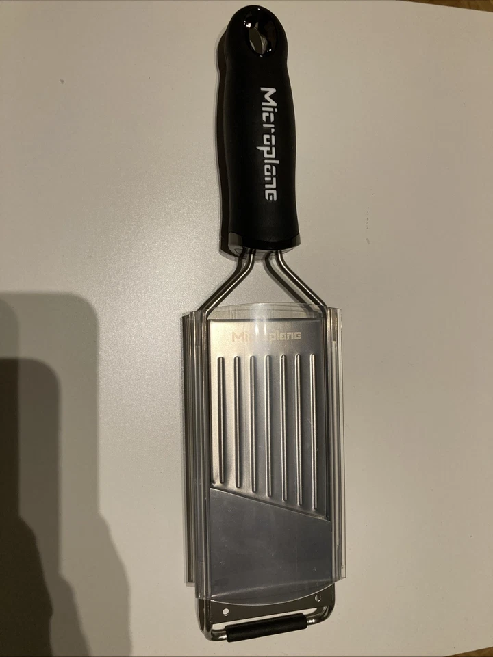 Microplane Hobel Schwarz Edelstahl Edelstahl Klinge - Bild 1 von 1