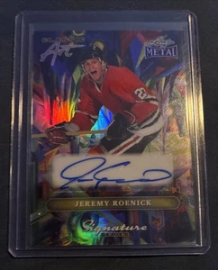 2025 Leaf Metal Hockey Jeremy Roenick Classic Art Auto 1/1 - Picture 1 of 2
