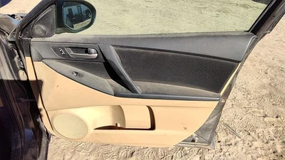 Отделочная панель для правой передней двери 2010 Mazda 3 пассажира с переключателями Bt2 Dune желтовато-коричневая - Изображение 1 из 4