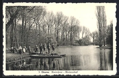 CPA Deurne, Roeivijver, Rivierenhof  - Photo 1/2