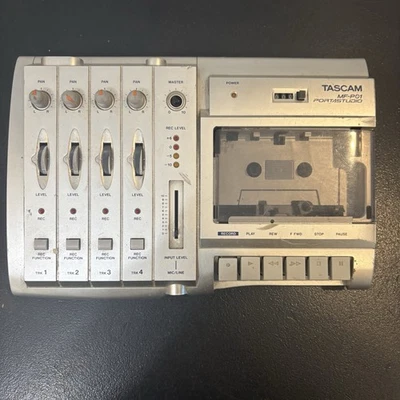 Tascam MF-PO1 Portastudio 4 TrackCassette Analog Recorder NotPowering On - Image 1 of 4