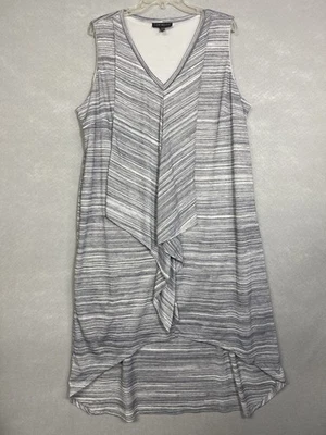 Vestido Lane Bryant para mujer 18/20 sin mangas alto bajo fluido ligero forrado Foto 1 de 4