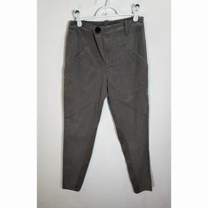 Pantalones Prairie Underground para mujer talla XS gris salvia mezcla de algodón orgánico *defecto* - Imagen 1 de 9