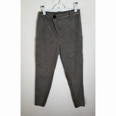 Prairie Underground Pants Womens Sz XS Sage Gray Organic Cotton Blend *Flaw* - Image 1 of 4