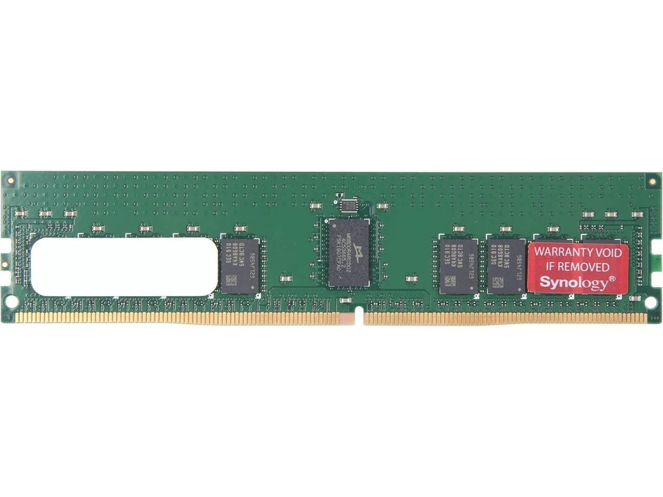 Synology D4RD-2666-16G DDR4-2666 ECC Registered DIMM 288pin 1.2V - Image 1 of 3
