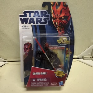 Star Wars Darth Maul MH15 mit Slashing Lightsaber Action 2012 Movie Heroes - Bild 1 von 2