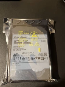 WD Ultrastar DC HC550 18TB SAS 3.5in Enterprise HDD WUH721818AL5201 0F38352 - Picture 1 of 2