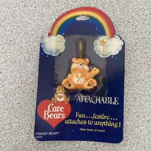 Vintage 1984 NEW! Attachable Care Bears Friend Bear 53124 American Greetings NIP - Picture 1 of 3