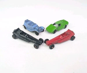 Vintage TootsieToy Mini Diecast Metal Cars & Trucks Lot Of 4 - Picture 1 of 6