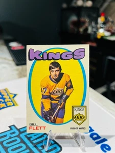 1971-72 Topps - Bill Flett #47 LOS ANGELES KINGS - Picture 1 of 2
