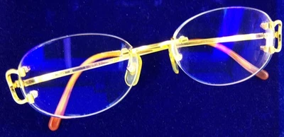 Cartier Brille 135 Damen vergoldet - 5163176 - ca. 1980/90 SELTEN ! - Bild 1 von 4