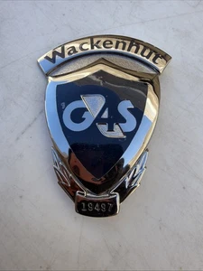 Vintage Obsolete G4S Security Officer Guard Metal Badge pin 🔥 - Picture 1 of 8