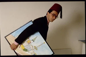 Writer Marc Edouard Nabe Historic Old Photo - Foto 1 di 1