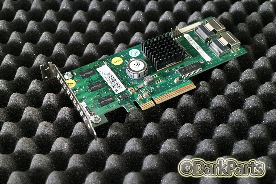 Fujitsu Siemens D2516-C11 Low Profile PCI-E SAS Raid Controller Adapter Card - Image 1 of 1