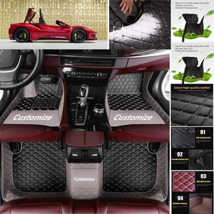 For Ferrari 488 Spider Car Floor Mats Handmade Liners Anti-Slip Carpets - Imagen 1 de 27