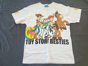 Tokyo Disney Resort TOY STORY Besties T Shirt M Woody Buzz Disneyland Japan - Picture 1 of 8