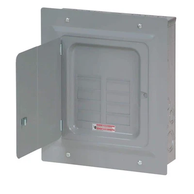 BR 125 Amp 8-Space 16-Circuit Indoor Main Lug Loadcenter with Flush Door - Image 1 of 3