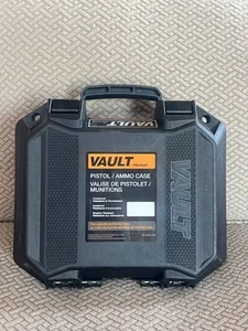 Pelican V100 Vault Kleinpistolen Munitionskoffer mit Schaumstoff - Schwarz - Bild 1 von 4