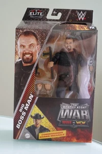 WWE MATTEL ELITE BIG BOSS MAN MONDAY NIGHT WAR 4 WRESTLING ACTION FIGURE NO BAF - Picture 1 of 2