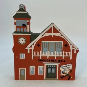 VTG Signed 2002 The Cats Meow Village Orchestra Hall Nutcracker Ballet Musical - Picture 1 of 13