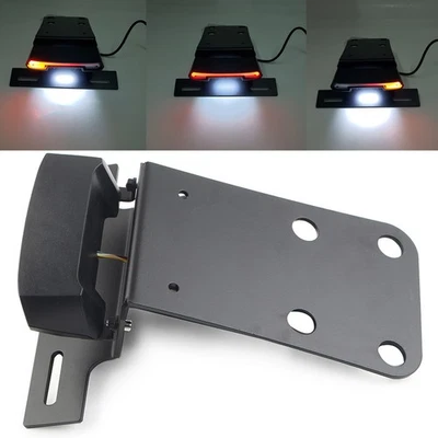 LED Tail Light Turn signal License Plate Holder For KAWASAKI KLX250 KLX 250S/SF - Imagem 1 de 4