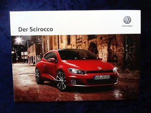 VW Scirocco III Prospekt 5.2016, mit Angaben zu Farben und Polstern, - Picture 1 of 9