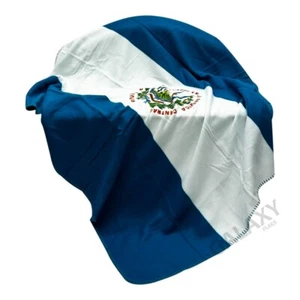 El Salvador Flag Blanket "50x60" Fleece Blankets / El Salvador Flag Blanket - Picture 1 of 3