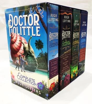 New DOCTOR DOLITTLE The Complete Collection Lofting Boxed Gift Set 4 Volumes Foto 1 de 4