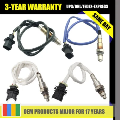 For Maserati Ghibli Quattroporte 2014-2017 3.0L V6 Turbo Set of 4 Oxygen Sensor Foto 1 de 4