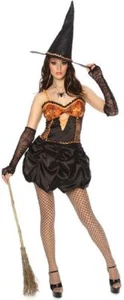 HALLOWEEN HEXE Sexy Erwachsene Damen Kostüm S - Bild 1 von 1