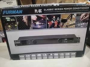 FURMAN PL-8C CONDIZIONATORE DI ALIMENTAZIONE CON LUCI SPEDIZIONE GRATUITA VELOCE - Foto 1 di 17