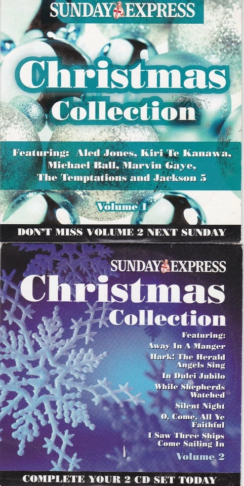 CHRISTMAS COLLECTION ( SUNDAY EXPRESS Newspaper 2 CD Set ) - Bild 1 von 3