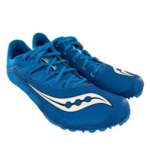 Saucony Racing Spitfire Mens Size 12.5 With Track Spikes Athletic Running Shoes - Picture 1 of 24