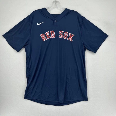 Boston Red Sox Nike Men's Baseball Jersey - SIze Large - Blue - N383-44B MLB Cover