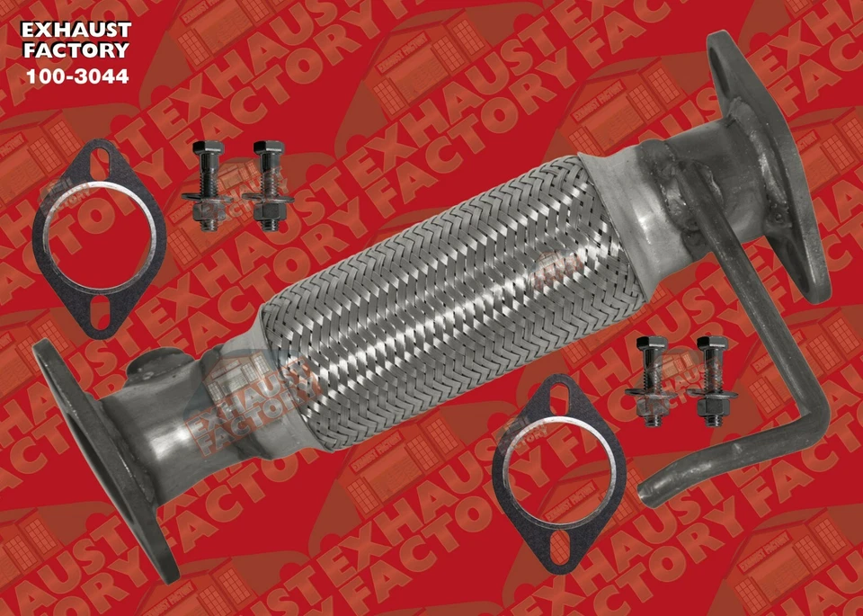 FRONT EXHAUST FLEX PIPE FITS 2012 2013 2014 2015 2016 2017 KIA RIO 1.6L ENG - Image 1 of 1