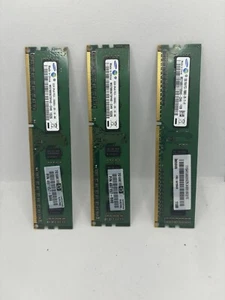 Samsung M378B5273DH0-CH9 6GB (3x2GB) PC3-10600 (DDR3-1333) Memory - Picture 1 of 3