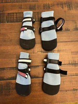 Zapatos Bark Brite para Perros Talla Mediana Neopreno Ajustable Suela de Goma Reflectante Foto 1 de 4