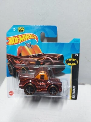Hot Wheels 1/64 🇲🇫  Batman classic tv séries batmobile  mainline 2023 #1/5 - Photo 1/4