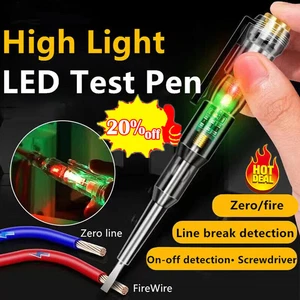 2-in-1 High Torque Strong Magnetic Screwdriver Electricity Detector,12V-220V - Picture 1 of 14