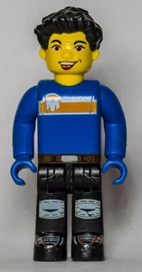 LEGO® Minifigura 4 Juniors Creator Hombre Niño Max Azul Negro - cre003  - Imagen 1 de 1