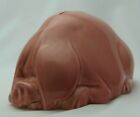 Vintage Honiton, England Ceramic Pink Pig Piggy Bank