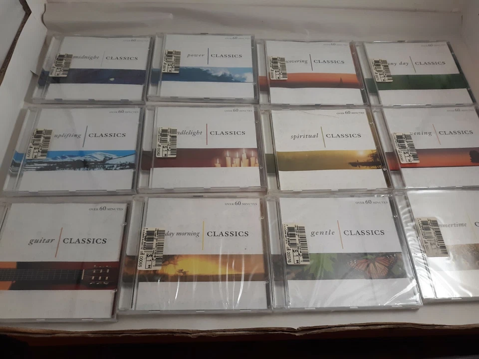 CLASSICS from StClair, Classical, complete set of 12 cds(NEW!) Mozart, brahms - Image 1 of 4