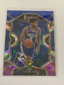 2020-21 Panini Select ISAIAH JOE Concourse BLUE WHITE PURPLE ICE PRIZM 76ers RC - Bild 1 von 2