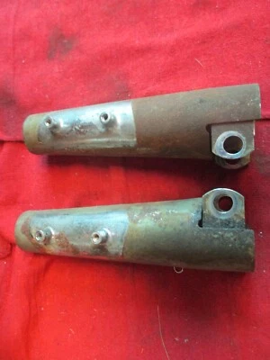 Triumph 750 Fork Covers or Top Covers Bonneville Tiger 1973  T140V TR7  091523 Foto 1 de 4