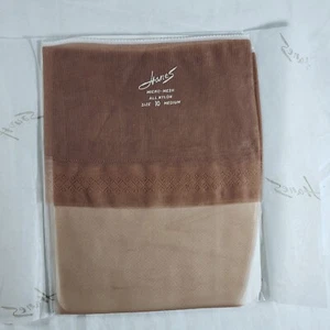 Hanes 115M 10M 1 Pair Stockings Micro-Mesh Garter Vtg - Picture 1 of 3