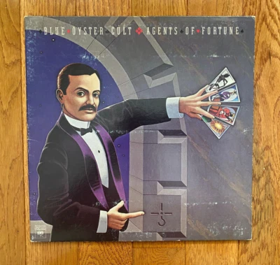 Blue Oyster Cult - Agents of Fortune LP Columbia PC 34164 1976 Pressing VG+ - Image 1 of 4