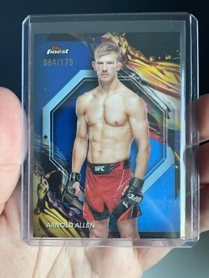 Arnold Allen Uncommon Blue Refractor /175 - 2024 Topps Finest UFC #116 - Image 1 of 2