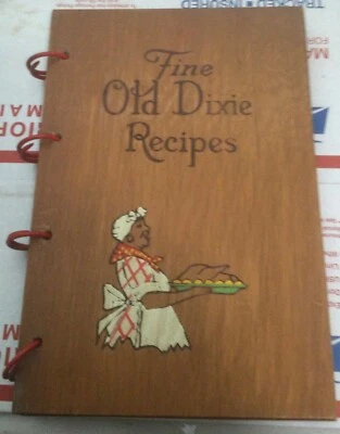 Fine Old Dixie Recipes - Cookbook - Wood Cover - 1939 Edition MMMXXXIX - Image 1 of 4